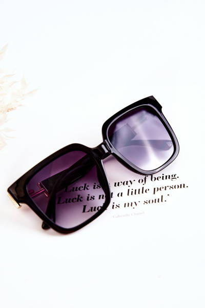 Damskie Okulary Przeciwsłoneczne V120026 Czarne