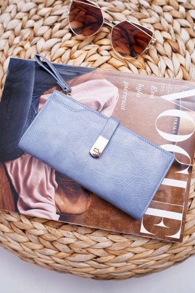 Portfel Damski Duży Niebieski AD-64