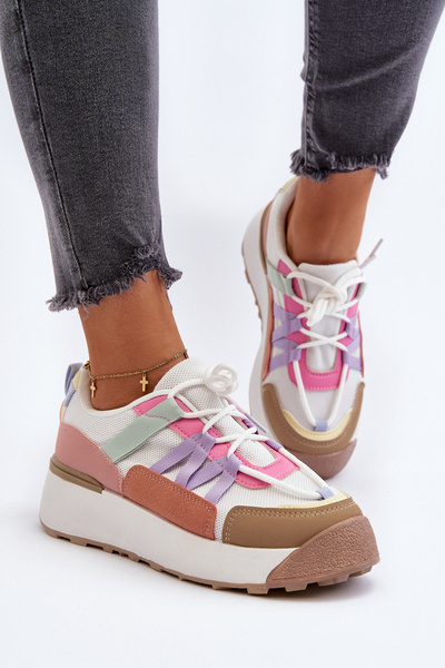 Damskie Buty Sportowe Sneakersy Multikolor Phyrena