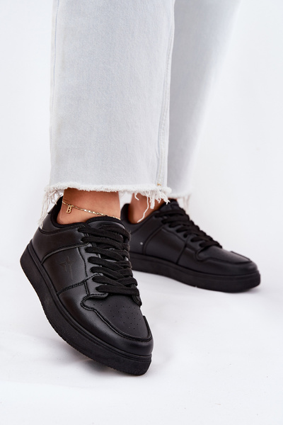 Sneakersy Damskie Big Star RR274A242 HI-POLY SYSTEM Czarne