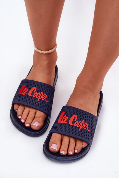 Klapki Damskie Lee Cooper LCW-25-07-3524L Granatowe