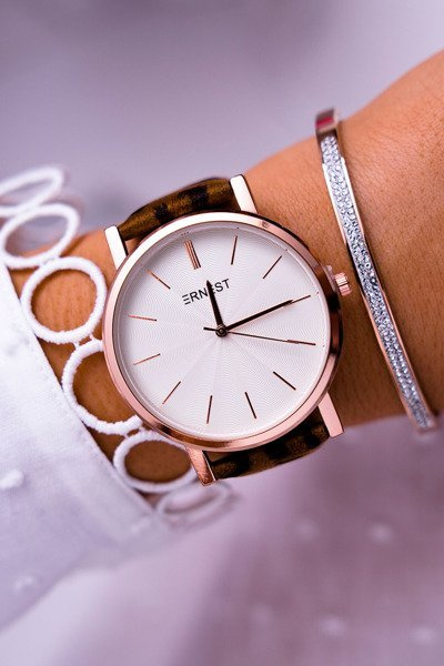 Damski Zegarek Ernest Leopard Cedis