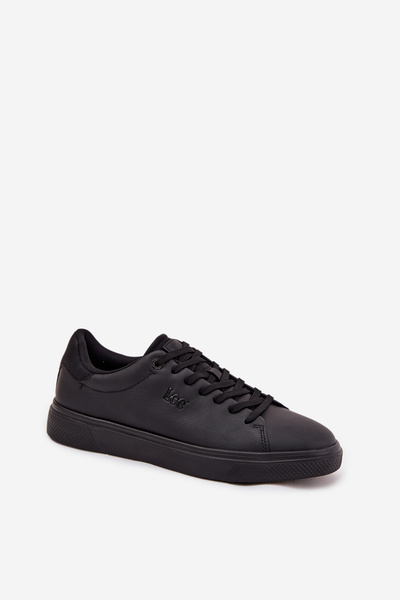 Sneakersy Męskie LEE BRETT MEN LOW 50253047 Czarne