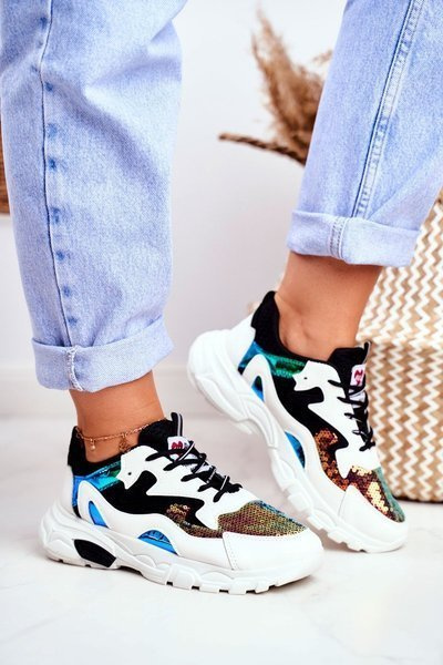 Sportowe Damskie Buty Lu Boo Czarne Dazzle Me