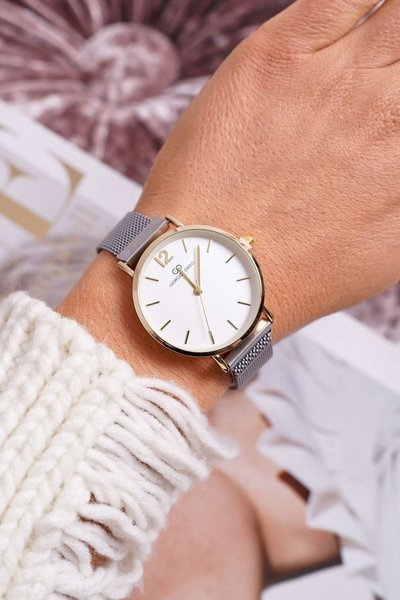 Damski Zegarek Giorgio & Dario Na Magnes Srebrny Verin