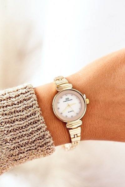 Mały Zegarek Na Bransolecie Giorgio&Dario Złoty