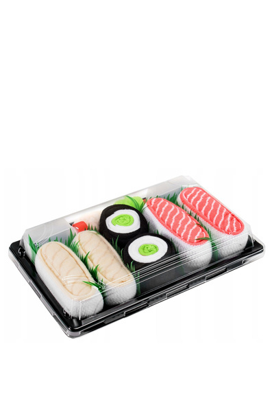 Skarpetki Rainbow Socks Sushi 3 Pary Ryba Maślana Maki Ogórek Łosoś