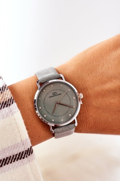 Zegarek Na Skórzanym Pasku Giorgio&Dario Miętowy