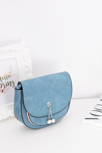 Damska Niebieska Stylowa Listonoszka