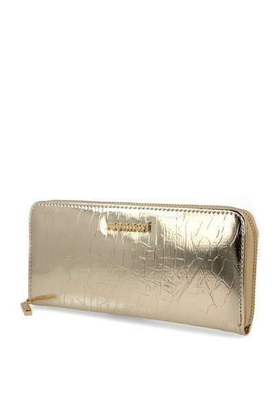 Portfel Damski MONNARI PUR0100-M23 Lakierowany Złoty