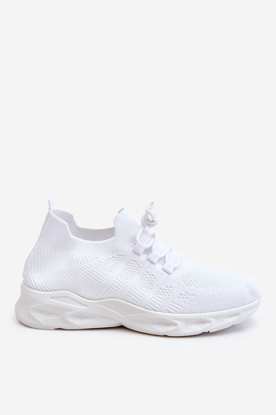 Wsuwane Damskie Buty Sportowe Białe Ellison