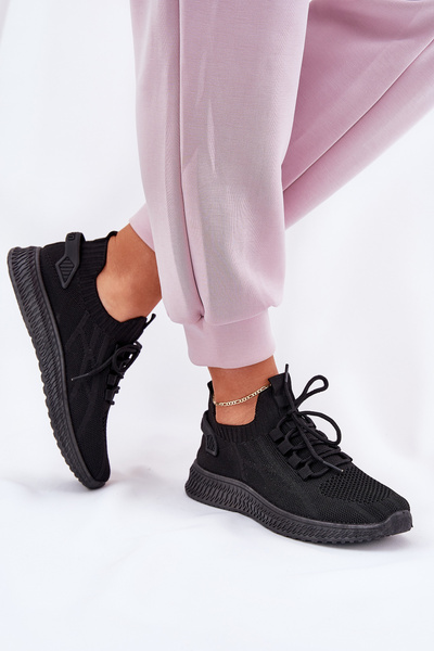 Wsuwane Buty Sportowe Damskie Czarne Galdia