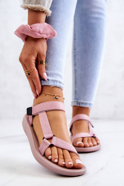 Damskie Sportowe Sandały Różowe Ultimate