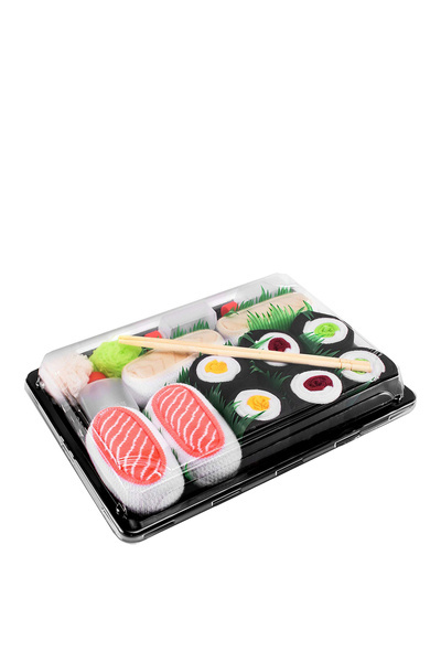 Skarpetki Rainbow Socks Sushi Socks Box 5 Pairs: Butterfish Salmon Maki