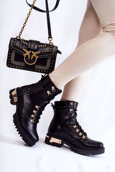 Botki Workery Lewski Shoes 3243 Czarne