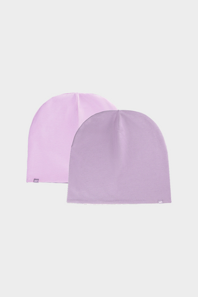 Dwustronna Czapka Dziecięca Beanie 4F 4FJWAW24ACAPU449-54S Różowa