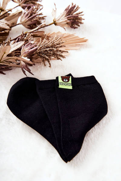 Dziecięce Skarpetki Z Misiem Czarne