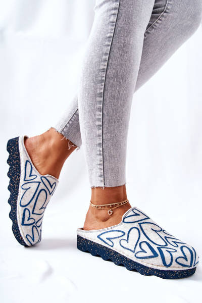 Papcie Klapki Profilaktyczne Inblu DK07 002 Beżowe