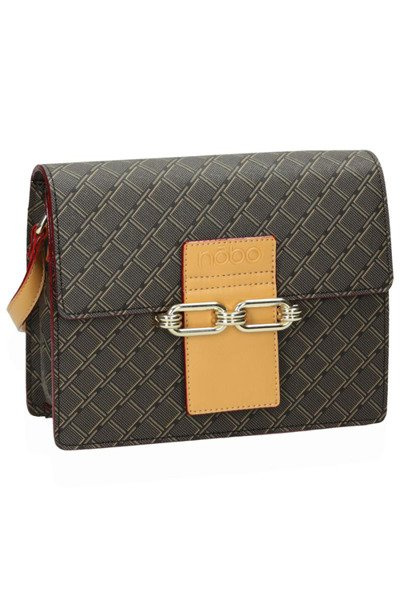 Brązowa Torebka Damska Listonoszka NBAG-F2202-C017