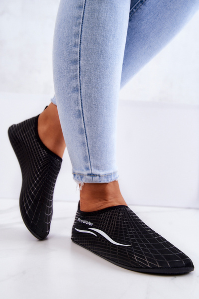 Buty Sportowe Damskie Do Wody ProWater 22-4-013L Czarne