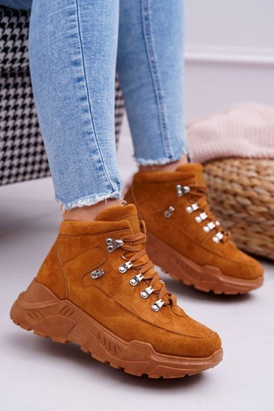 Damskie Sportowe Obuwie Wysokie Camel Unreal