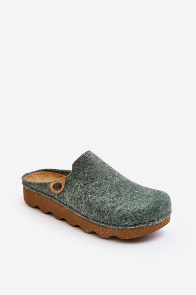 Obuwie Domowe Kapcie Damskie Profilaktyczne Inblu DK000011 Zielone