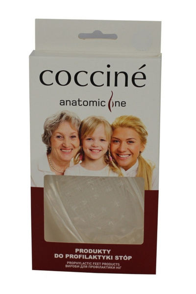 COCCINE ANATOMIC LINE Podpiętki Żelowe Damskie
