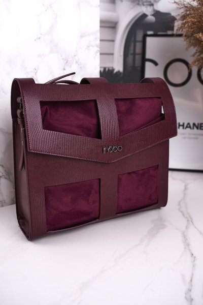 Torebka Damska Listonoszka NOBO NBAG-J2970-CM05 Bordowa