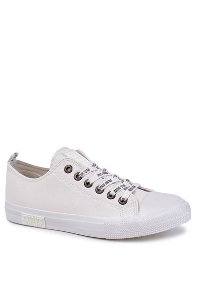 Męskie Skórzane Trampki Big Star KK174052 Białe