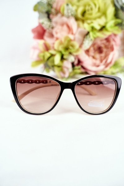 Okulary Przeciwsłoneczne Prius PR-V32 Czarne Beż Gradient