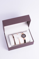 Czarny || Różowe Złoto