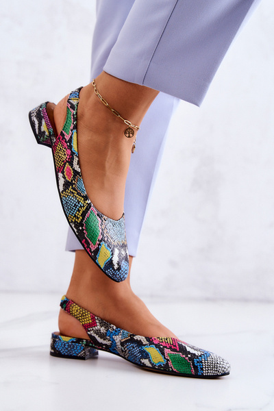 Baleriny Na Obcasie Maciejka 04482-39 Multikolor