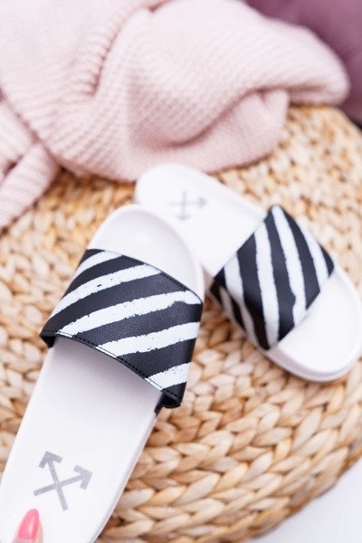 Klapki Damskie Białe Aynna