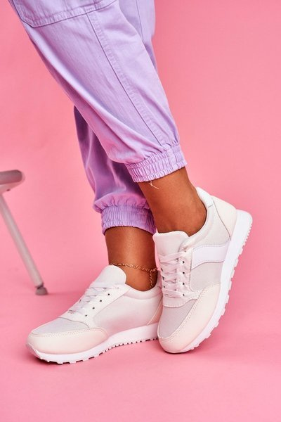 Sportowe Damskie Buty Białe Determine