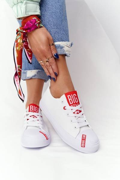 Damskie Trampki BIG STAR HH274675 Białe