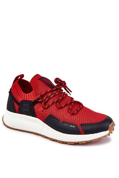 Męskie Buty Sportowe Big Star KK174013 Czerwone