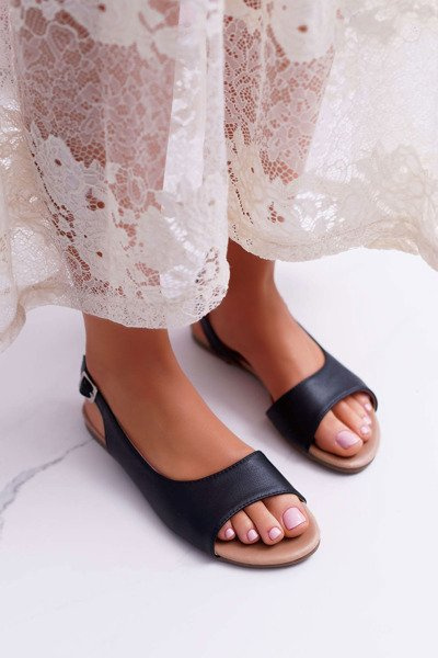 Sandały Damskie Czarne Prius